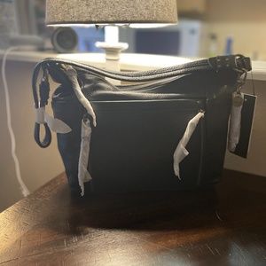 Shoulder Bag, Leather, Black, Purse, Handbag